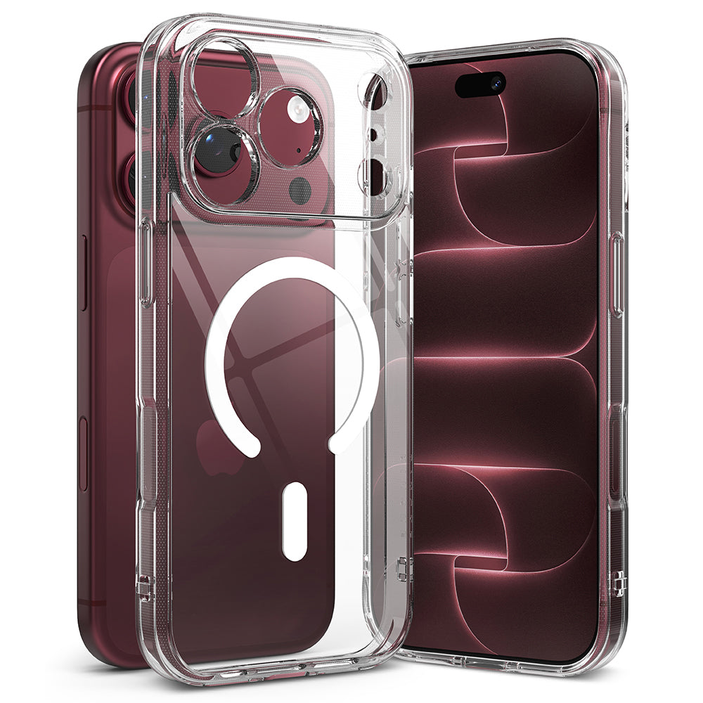 MagSafe-kuori Apple iPhone 18 Pro / 17 Pro:lle, Ringke, Fusion, Läpinäkyvä