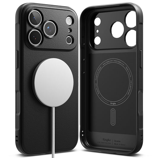 MagSafe-kuori Apple iPhone 18 Pro / 17 Pro:lle, Ringke, Onyx, Musta