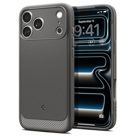 MagSafe-kuori Apple iPhone 18 Pro / 17 Pro:lle, Spigen, Rugged Armor, Harmaa ACS12148