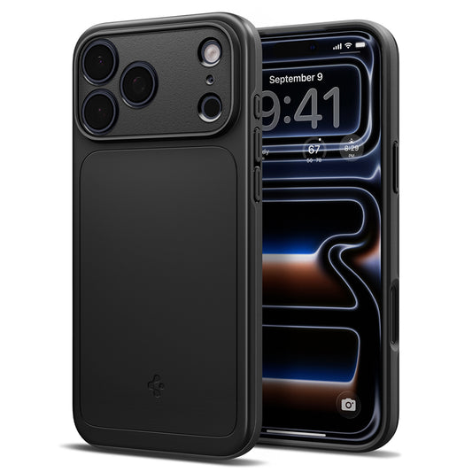 MagSafe-kuori Apple iPhone 18 Pro / 17 Pro:lle, Spigen, Thin Fit, Musta ACS12144