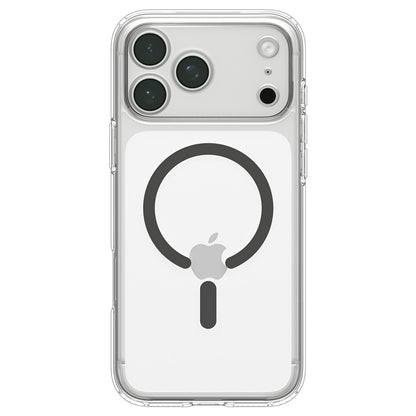 MagSafe-kuori Apple iPhone 18 Pro / 17 Pro:lle, Spigen, Ultra Hybrid, Harmaa Läpinäkyvä ACS12156