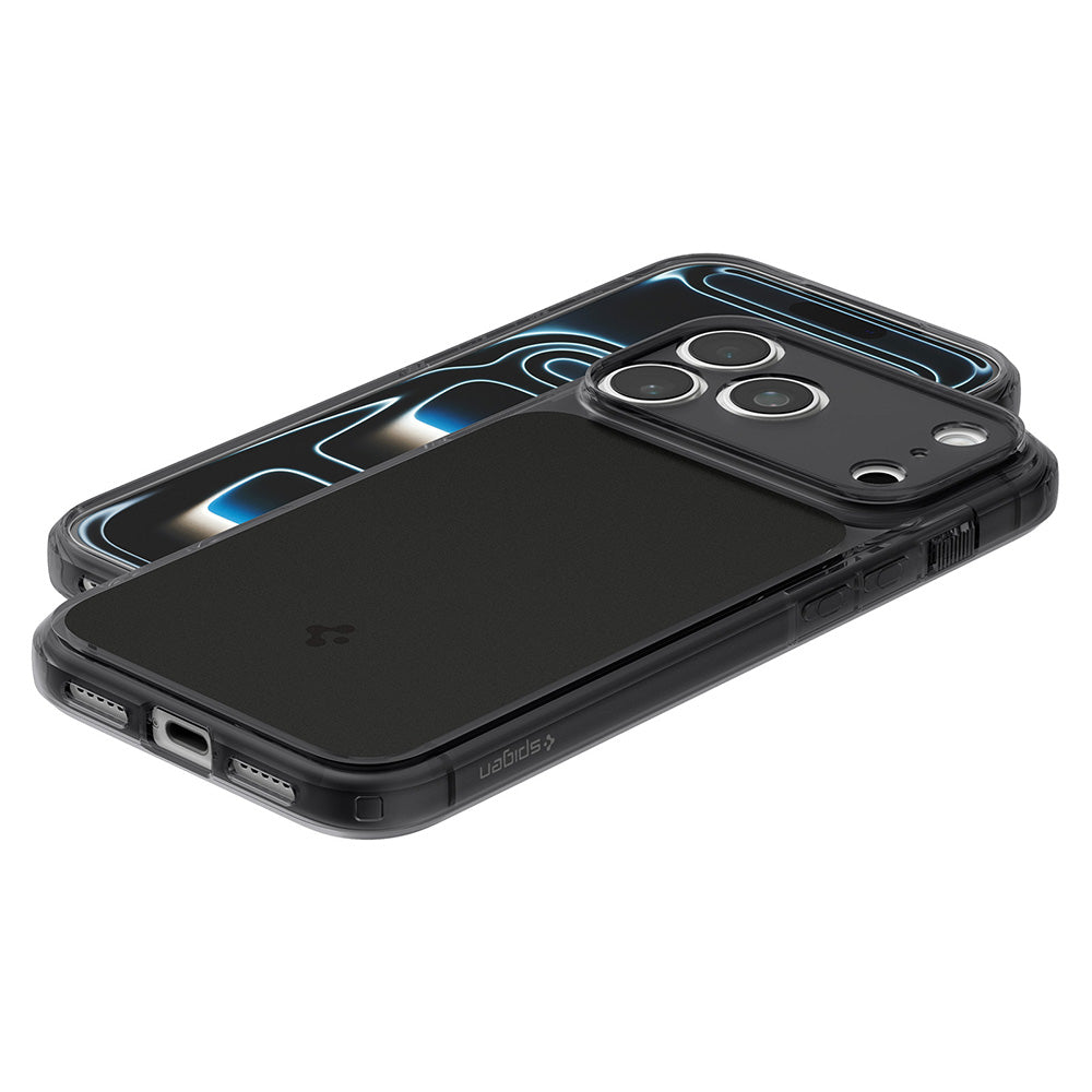 MagSafe-kuori Apple iPhone 18 Pro / 17 Pro:lle, Spigen, Ultra Hybrid T, Matta Musta ACS12171
