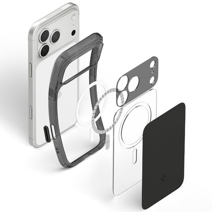 MagSafe-kuori Apple iPhone 18 Pro / 17 Pro:lle, Spigen, Ultra Hybrid T, Matta Musta ACS12171