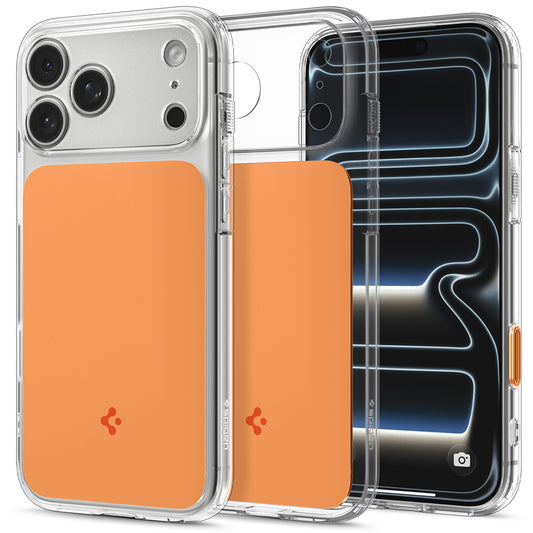 MagSafe-kuori Apple iPhone 18 Pro / 17 Pro:lle, Spigen, Ultra Hybrid T, Oranssi ACS12170