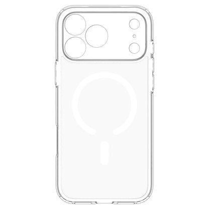 MagSafe-kuori Apple iPhone 18 Pro / 17 Pro:lle, Spigen, Ultra Hybrid, Valkoinen läpinäkyvä ACS12155