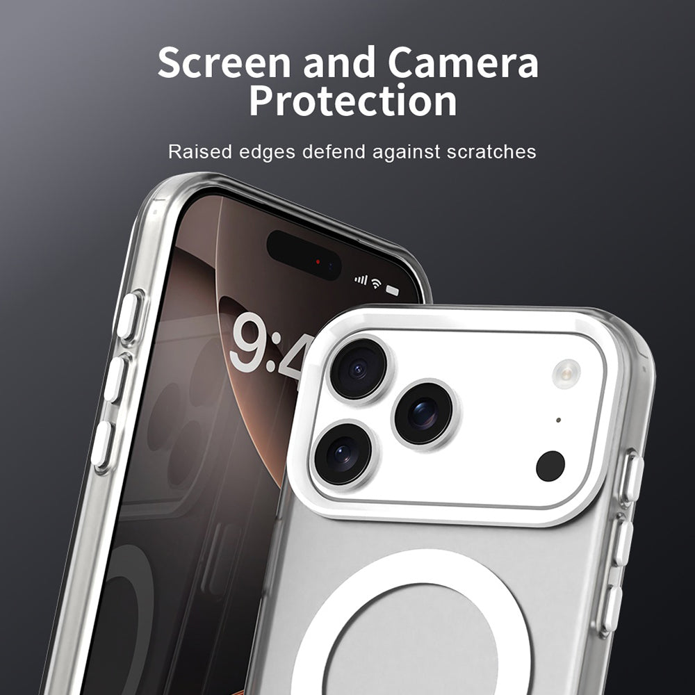 MagSafe-kuori Apple iPhone 18 Pro / 17 Pro:lle, Techsuit, CandyCase, Valkoinen