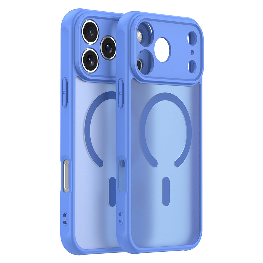 MagSafe-kuori Apple iPhone 18 Pro / 17 Pro:lle, Techsuit, HaloFrost II, Sininen