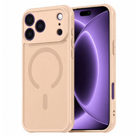 MagSafe-kuori Apple iPhone 18 Pro / 17 Pro:lle, Techsuit, HaloFrost II, Kultainen