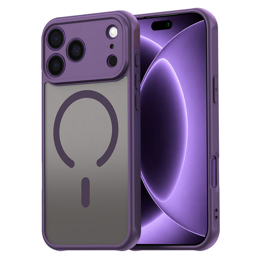 MagSafe-kuori Apple iPhone 18 Pro / 17 Pro:lle, Techsuit, HaloFrost II, Violetti