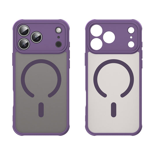 MagSafe-kuori Apple iPhone 18 Pro / 17 Pro:lle, Techsuit, HaloFrost II, Violetti