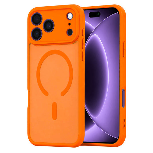 MagSafe-kuori Apple iPhone 18 Pro / 17 Pro:lle, Techsuit, HaloFrost II, Oranssi