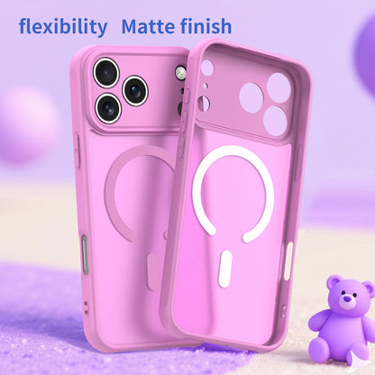 MagSafe-kuori Apple iPhone 18 Pro / 17 Pro:lle, Techsuit, HaloFrost II, Oranssi