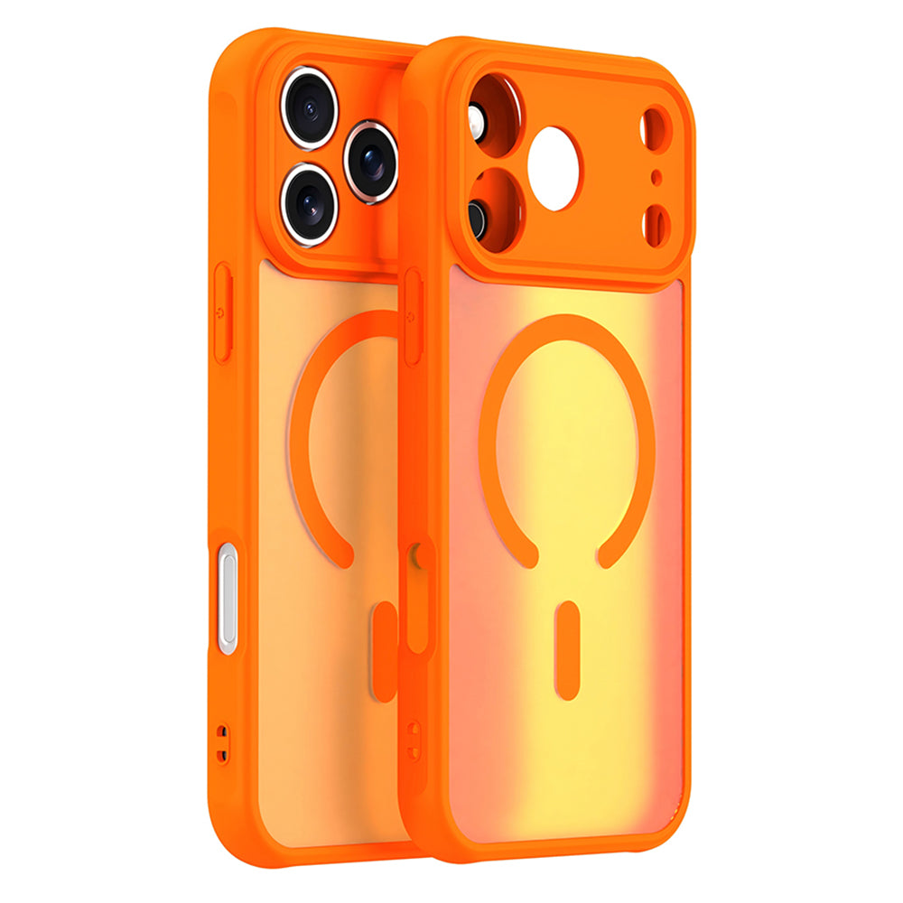 MagSafe-kuori Apple iPhone 18 Pro / 17 Pro:lle, Techsuit, HaloFrost II, Oranssi