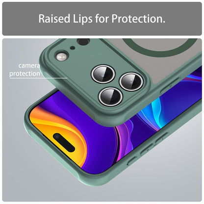 MagSafe-kuori Apple iPhone 18 Pro / 17 Pro:lle, Techsuit, HaloFrost II, Vihreä