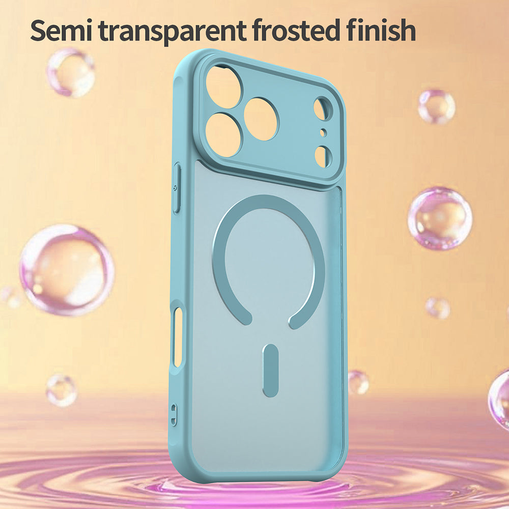 MagSafe-kuori Apple iPhone 18 Pro / 17 Pro:lle, Techsuit, HaloFrost II, Vaaleanvihreä
