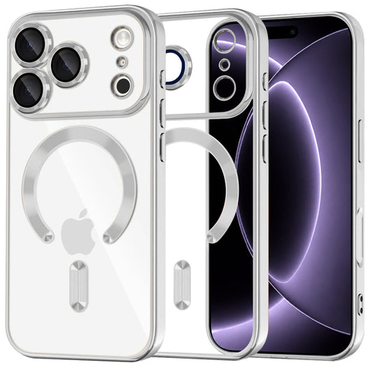 MagSafe-kuori Apple iPhone 18 Pro / 17 Pro:lle, Techsuit, Luxury Crystal, Hopea