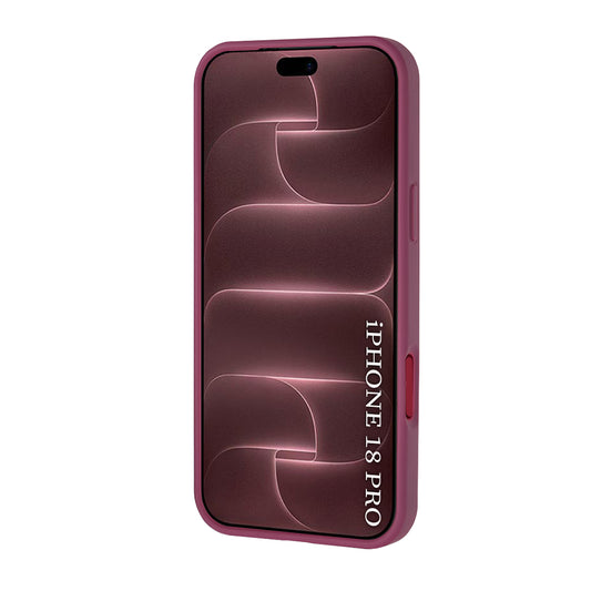 MagSafe-kuori Apple iPhone 18 Pro / 17 Pro:lle, Techsuit, Pro, Tummanpunainen