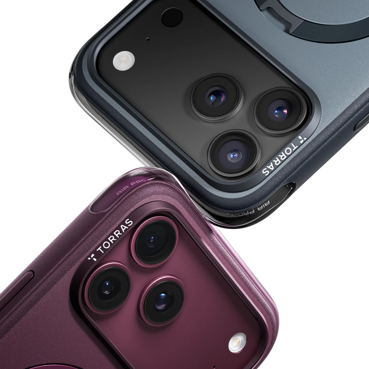 MagSafe-kuori Apple iPhone 18 Pro / 17 Pro:lle, Torras, Ostand Q3 Air Essential, Violetti
