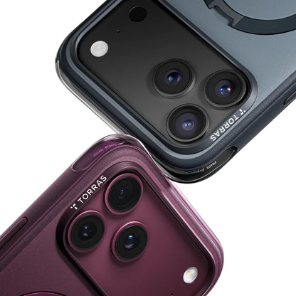 MagSafe-kuori Apple iPhone 18 Pro / 17 Pro:lle, Torras, Ostand Q3 Air Essential, Violetti