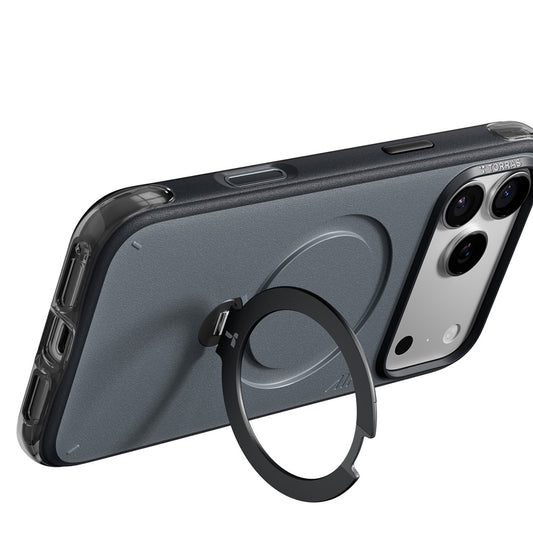 MagSafe-kuori Apple iPhone 18 Pro / 17 Pro:lle, Torras, Ostand Q3 Air Essential, Musta