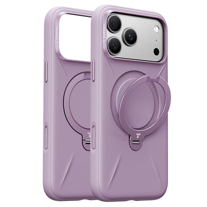 MagSafe-kuori Apple iPhone 18 Pro / 17 Pro:lle, Torras, QPRO-silikoni, violetti