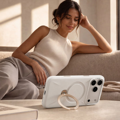 MagSafe-kuori Apple iPhone 18 Pro / 17 Pro:lle, Torras, QPRO-silikoni, musta