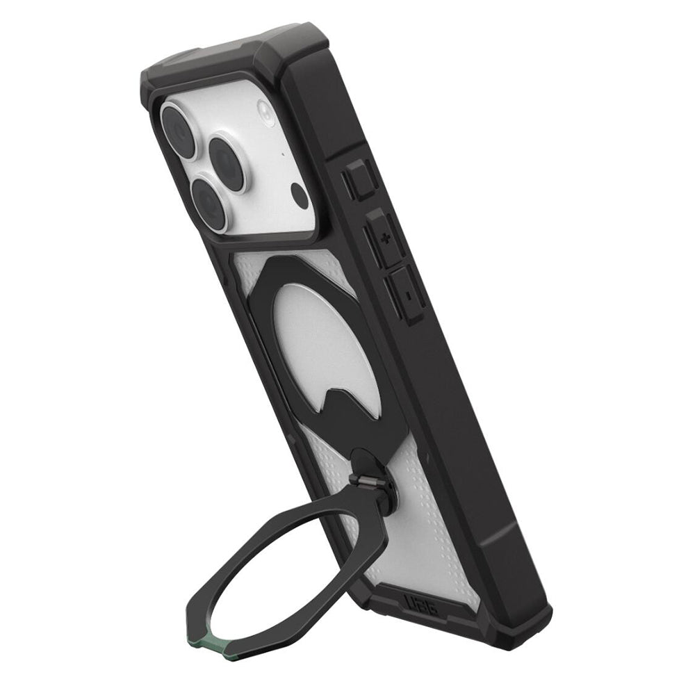 MagSafe-kuori Apple iPhone 18 Pro / 17 Pro:lle, Urban Armor Gear, Plasma XTE, Musta Läpinäkyvä