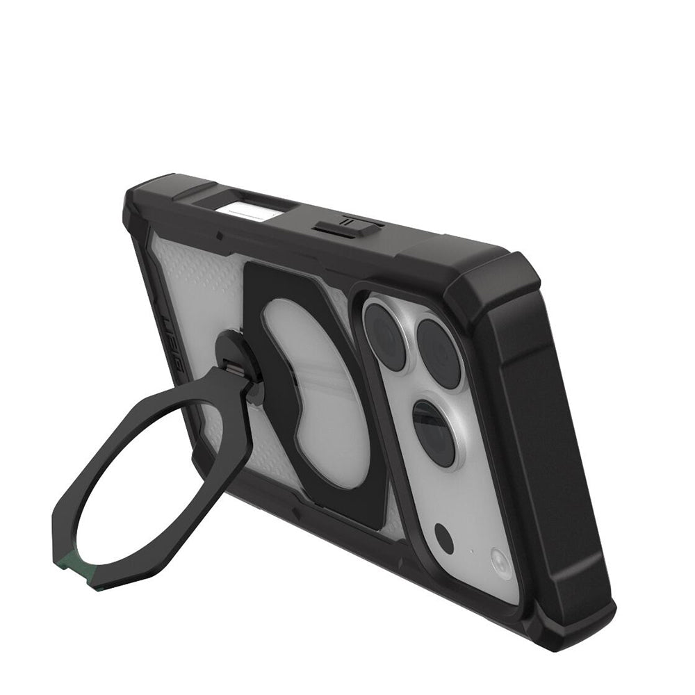 MagSafe-kuori Apple iPhone 18 Pro / 17 Pro:lle, Urban Armor Gear, Plasma XTE, Musta Läpinäkyvä