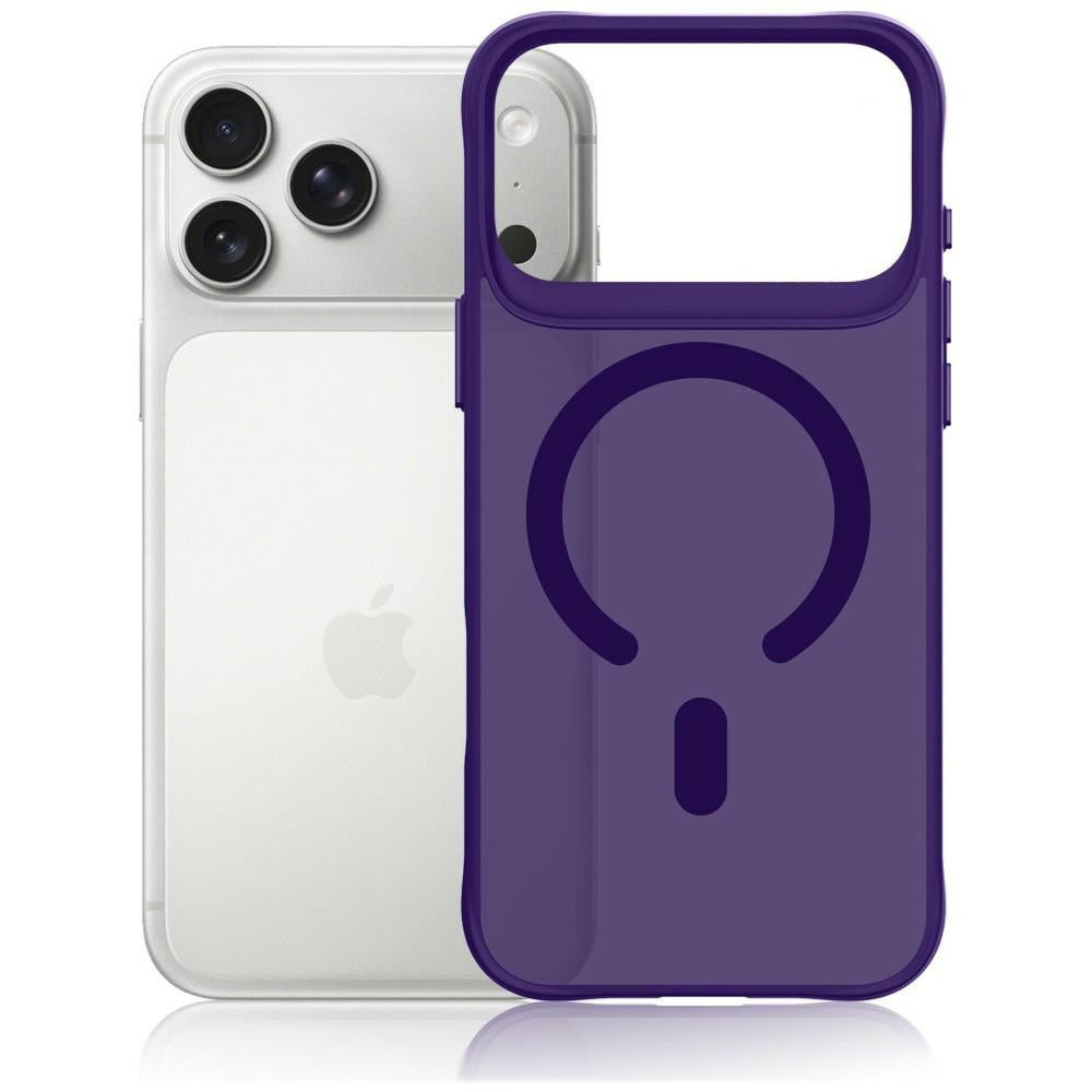 MagSafe-kuori Apple iPhone 18 Pro Max / 17 Pro Max -puhelimelle, 3MK, Smoke MagCase, violetti