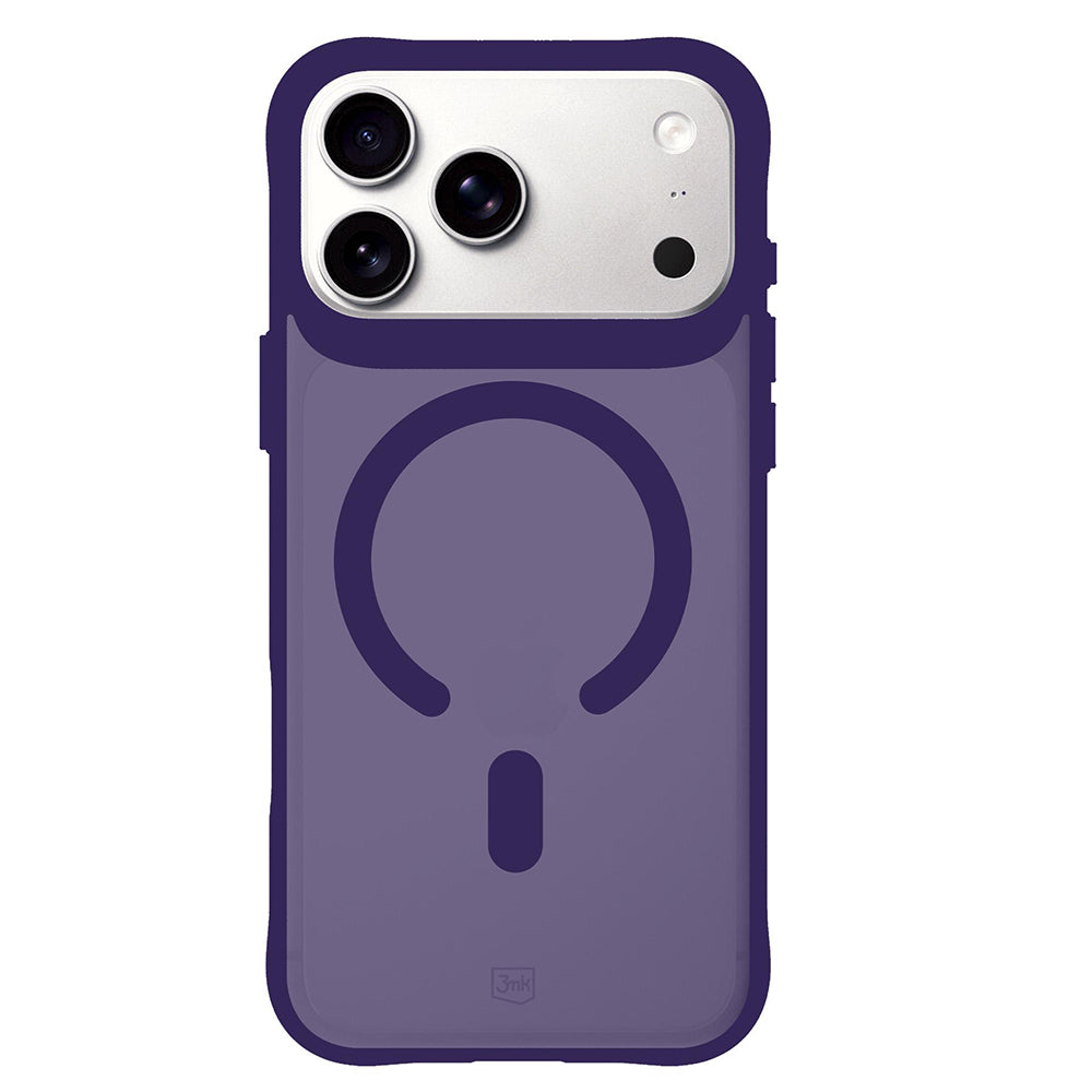 MagSafe-kuori Apple iPhone 18 Pro Max / 17 Pro Max -puhelimelle, 3MK, Smoke MagCase, violetti