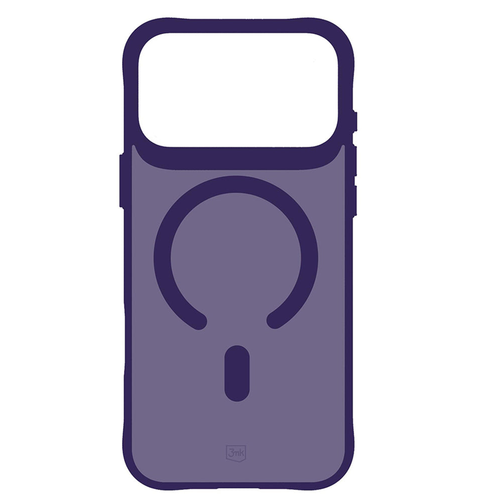 MagSafe-kuori Apple iPhone 18 Pro Max / 17 Pro Max -puhelimelle, 3MK, Smoke MagCase, violetti