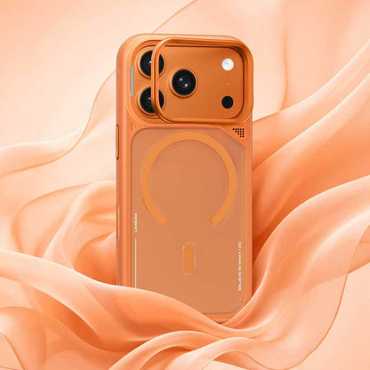 MagSafe-kuori Apple iPhone 18 Pro Max / 17 Pro Max -puhelimelle, Blueo, lämpöä haihduttava jalusta, satiininsininen