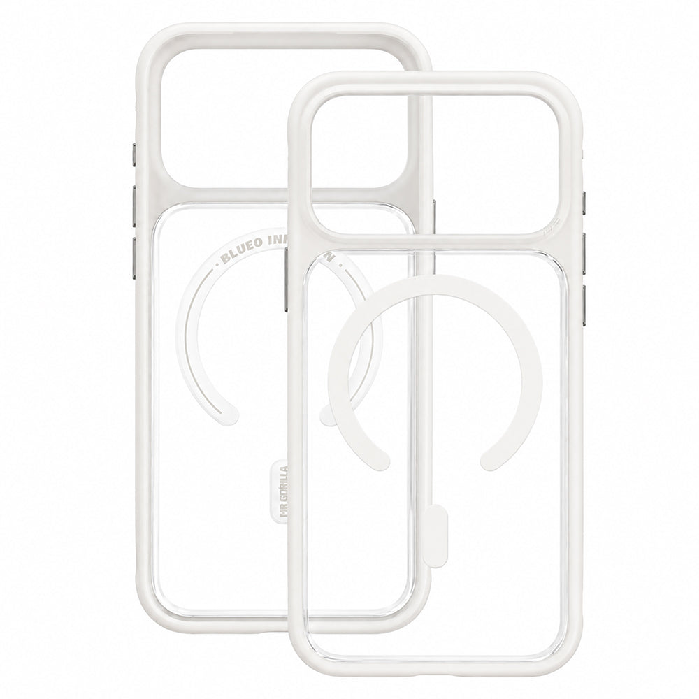 MagSafe Case for Apple iPhone 18 Pro Max / 17 Pro Max, Blueo, Skin-Friendly Anti-Drop, Satin White