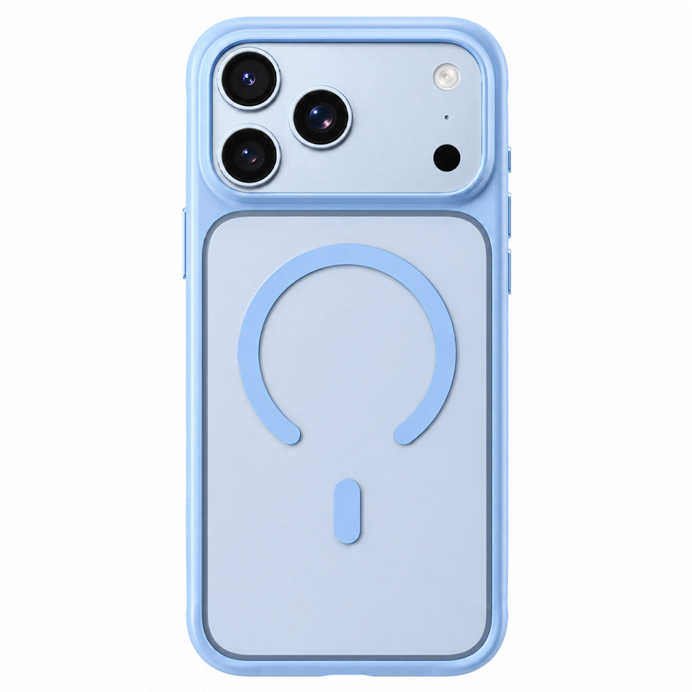 MagSafe-kuori Apple iPhone 18 Pro Max / 17 Pro Max -puhelimelle, Blueo, ihoystävällinen ja iskunkestävä, satiininsininen