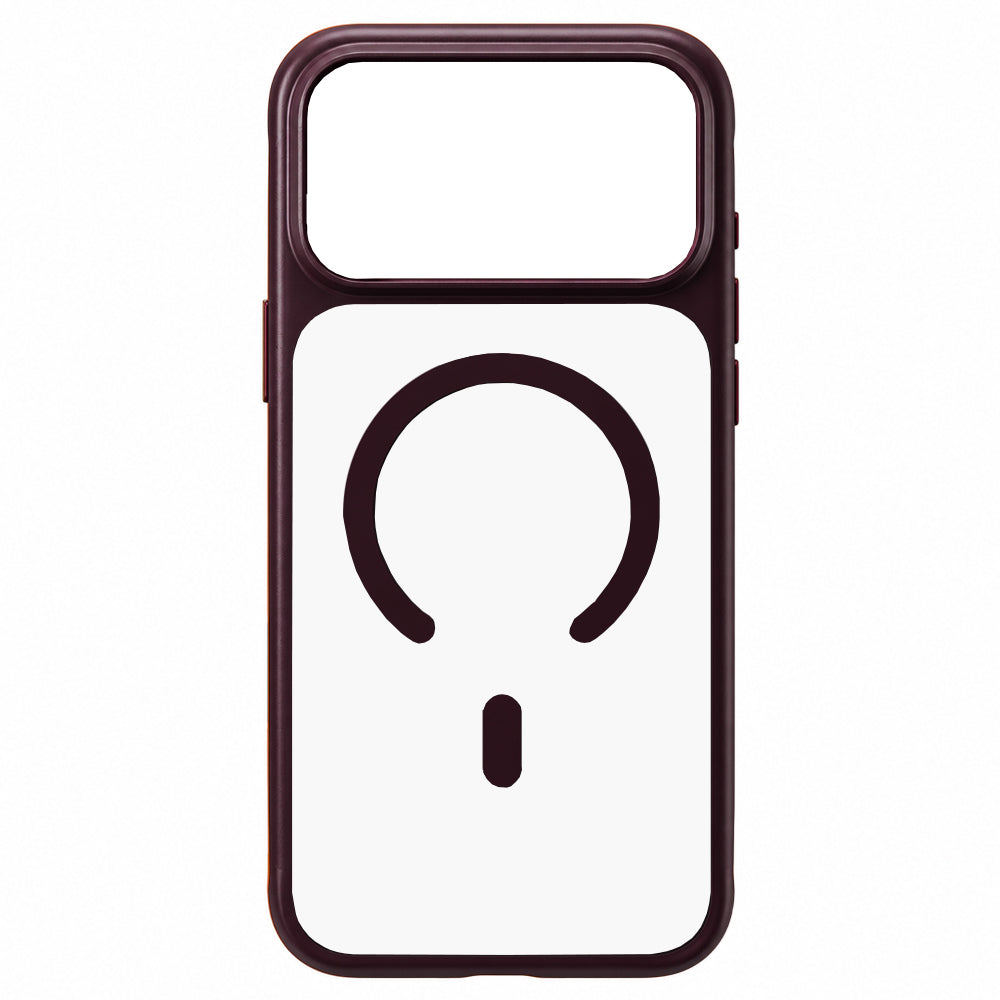 MagSafe Case for Apple iPhone 18 Pro Max / 17 Pro Max, Blueo, Skin-Friendly Anti-Drop, Satin Burgundy