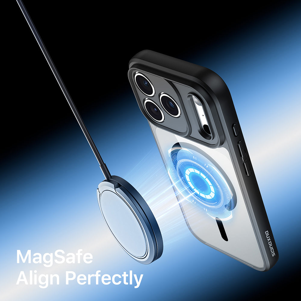 MagSafe Case for Apple iPhone 18 Pro Max / 17 Pro Max, DUX DUCIS, Aimo, Black