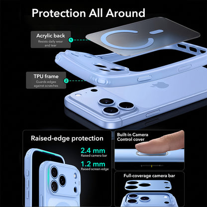 MagSafe-kuori Apple iPhone 18 Pro Max / 17 Pro Max, ESR, Classic Hybrid, Satiininsininen