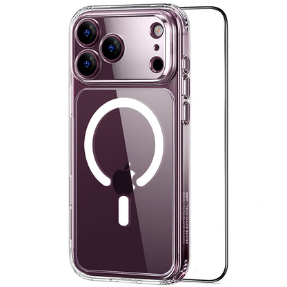 MagSafe-kuori Apple iPhone 18 Pro Max / 17 Pro Max, ESR, Classic Hybrid näytönsuojalla, läpinäkyvä