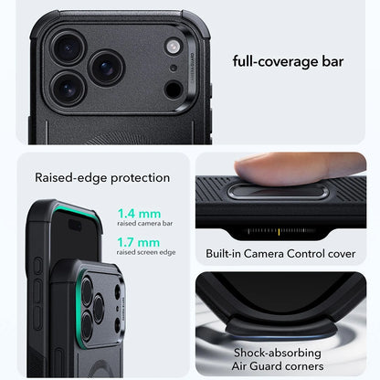 MagSafe-kuori Apple iPhone 18 Pro Max / 17 Pro Max, ESR, Cyber, Musta