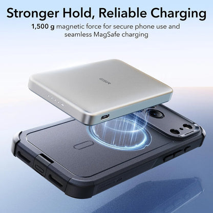 MagSafe-kuori Apple iPhone 18 Pro Max / 17 Pro Max, ESR, Cyber, Musta