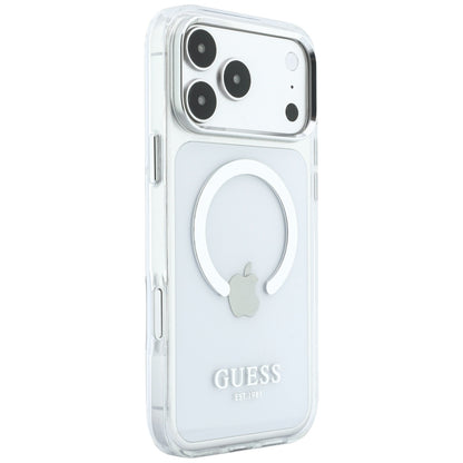 MagSafe-kuori Apple iPhone 18 Pro Max / 17 Pro Max, Guess, Metal Outline, Hopea