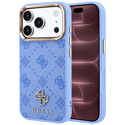 MagSafe-kuori Apple iPhone 18 Pro Max / 17 Pro Max, Guess, Peony 4G Small Logo, Sininen