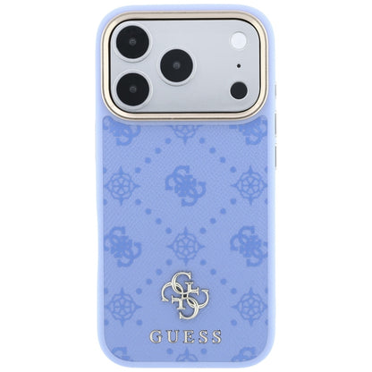 MagSafe-kuori Apple iPhone 18 Pro Max / 17 Pro Max, Guess, Peony 4G Small Logo, Sininen