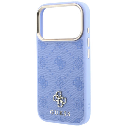 MagSafe-kuori Apple iPhone 18 Pro Max / 17 Pro Max, Guess, Peony 4G Small Logo, Sininen
