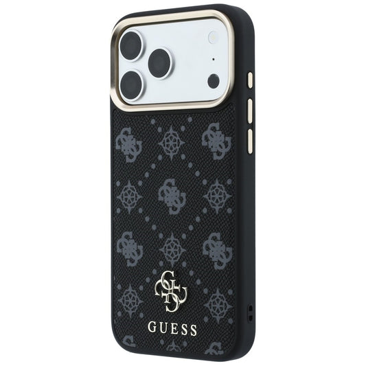 MagSafe-kuori Apple iPhone 18 Pro Max / 17 Pro Max, Guess, Peony 4G Pieni Logo, Musta