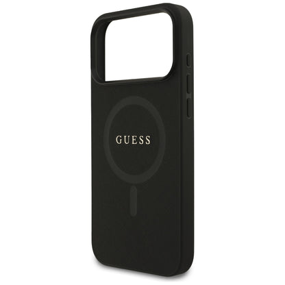 MagSafe-kuori Apple iPhone 18 Pro Max / 17 Pro Max, Guess, Saffiano, Musta