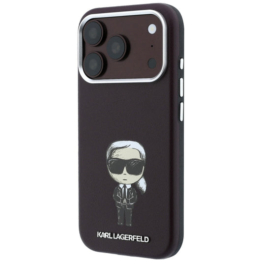 MagSafe-kuori Apple iPhone 18 Pro Max / 17 Pro Max, Karl Lagerfeld, HC SW Ikonik, Viininpunainen