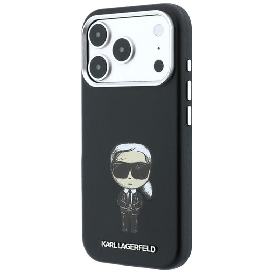 MagSafe-kuori Apple iPhone 18 Pro Max / 17 Pro Max, Karl Lagerfeld, Ikonik Sketch, Musta