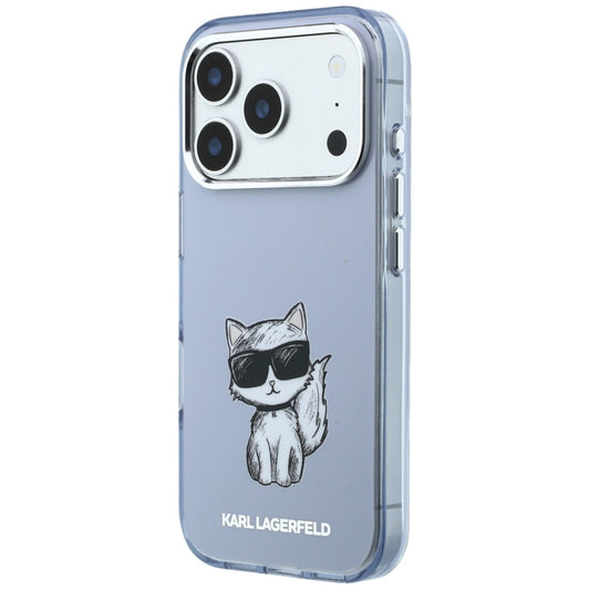 MagSafe-kuori Apple iPhone 18 Pro Max / 17 Pro Max, Karl Lagerfeld, IML Choupette Body Sketch Print, Sininen