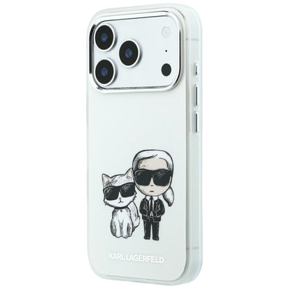 MagSafe Case for Apple iPhone 18 Pro Max / 17 Pro Max, Karl Lagerfeld, KC Bodies Sketch, Beige